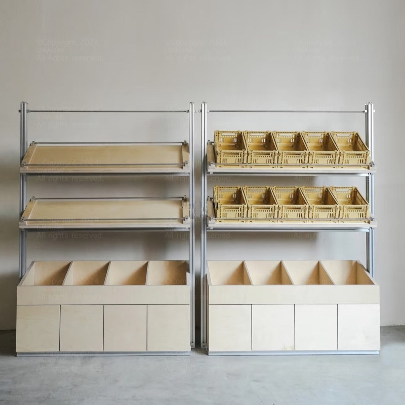Furniture And Hardware Shop - رف عرض عينات من الألومنيوم بتصميم