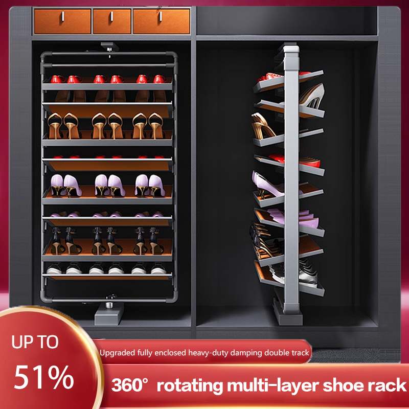Furniture Rotating Hardware - رف أحذية دوار للمنازل ، قلاب