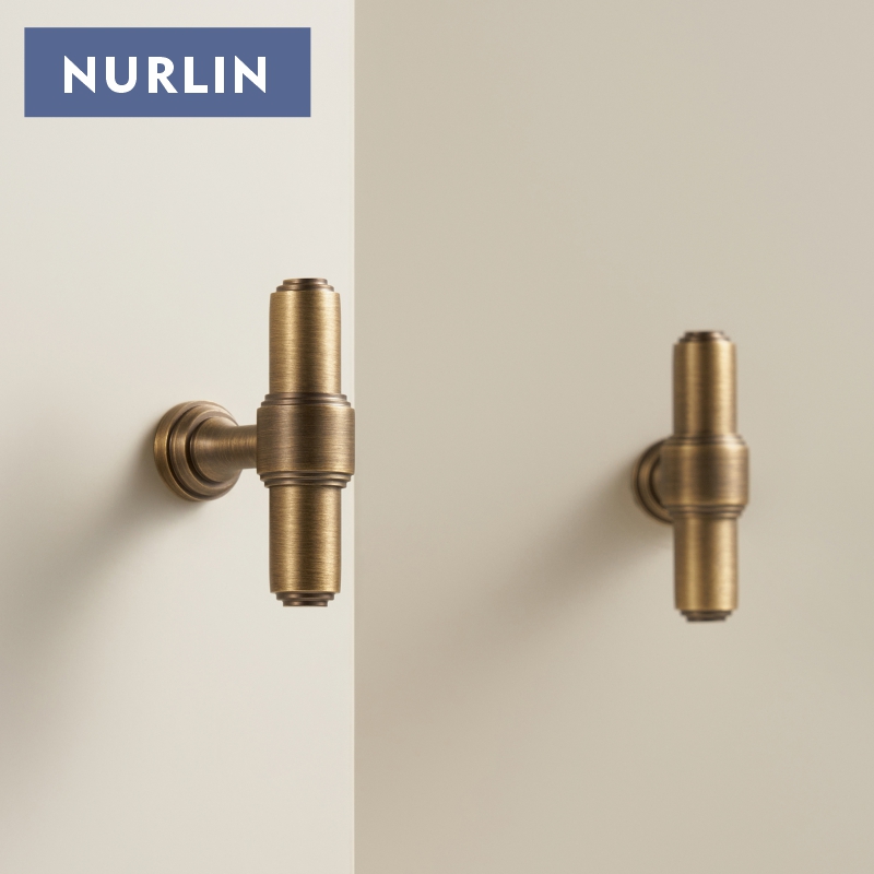 Furniture Hardware Nut - Nurlin الصلبة النحاس الفرنسية الرجعية العتيقة