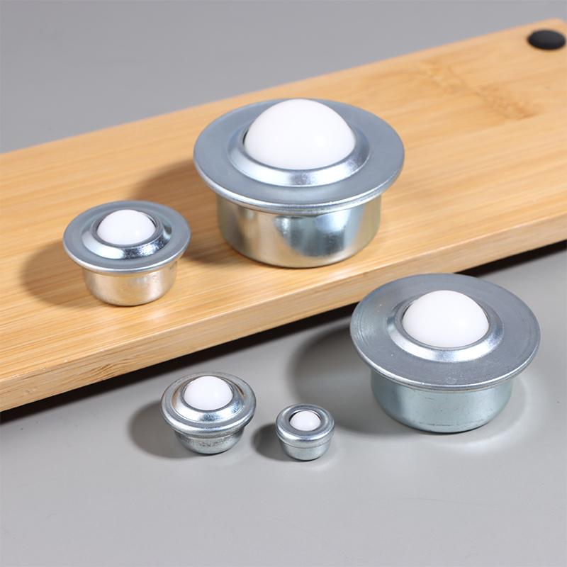 Universal Furniture Hardware - عجلات كاستر كروية من النايلون CY-8H/12H/15H/22H/30H،