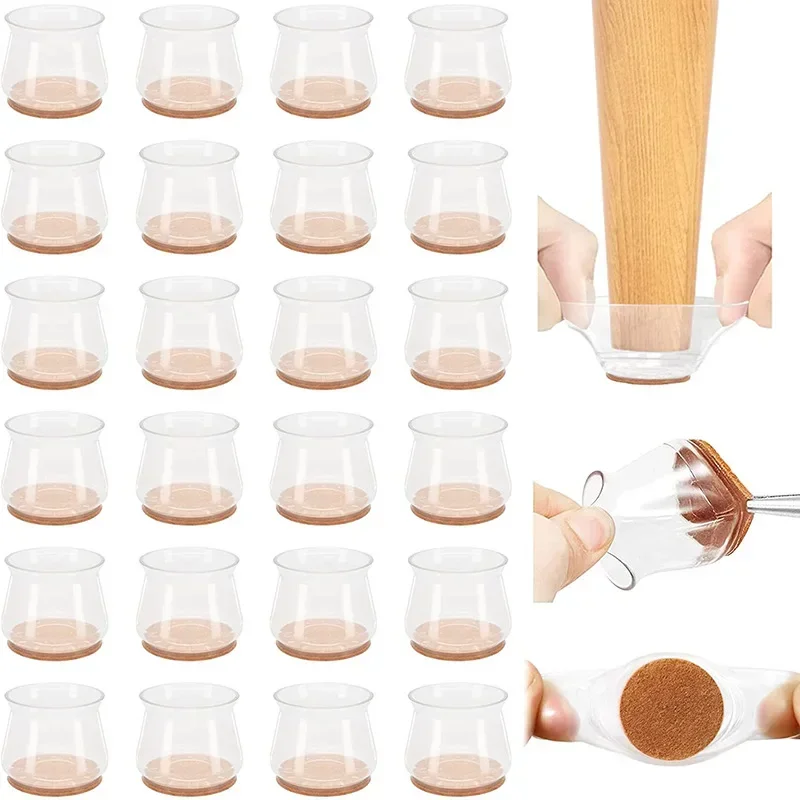 Furniture Hardware Feet - 4/16 قطعة قبعات الساق كرسي قواعد