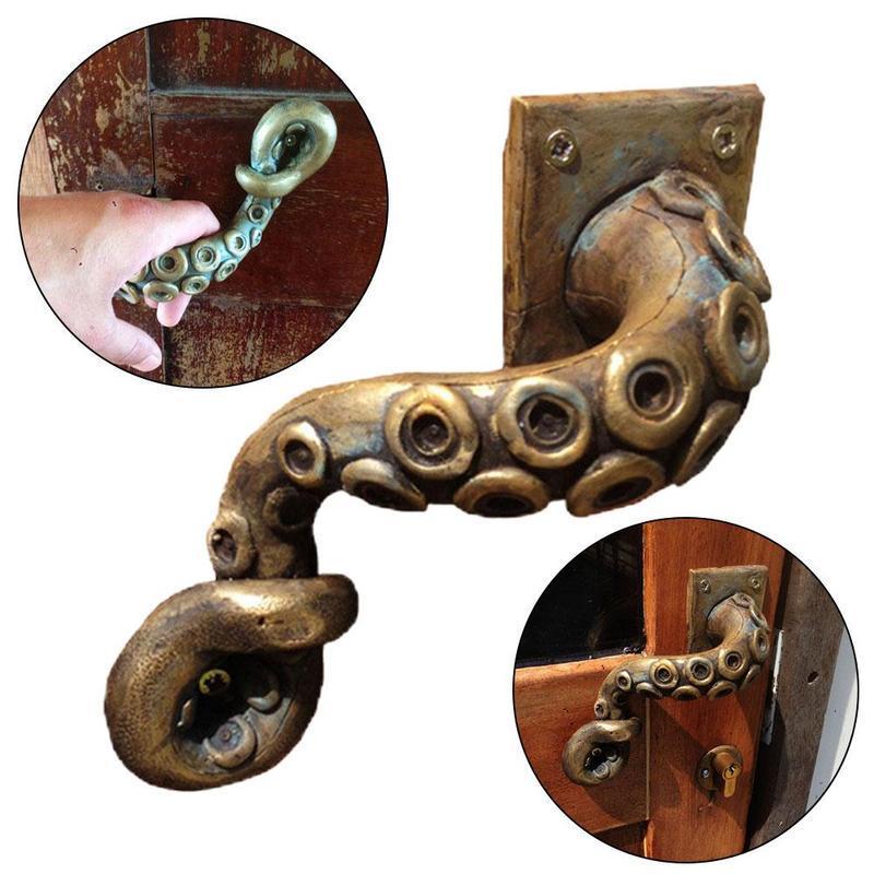 Furniture Hardware Nut - خمر الأخطبوط مقبض الباب الحيوان نمط