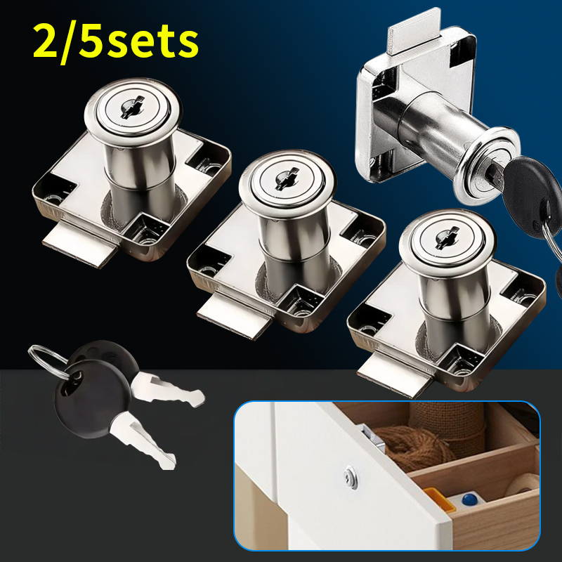 Used Furniture Hardware - 2/5 مجموعات من أقفال الأدراج مع