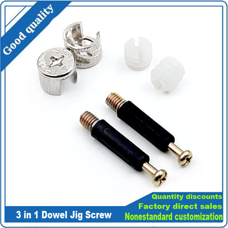 Furniture Hardware Nut - طقم توصيل الأثاث 3 في 1: