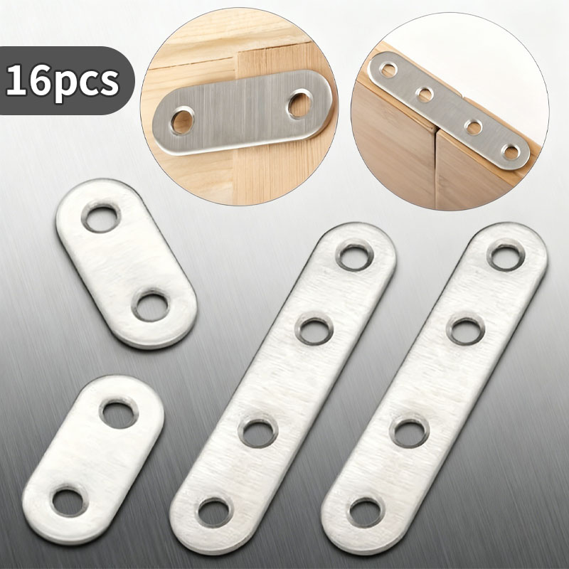 Used Furniture Hardware - 16 قطعة من مشابك الزوايا، مثبتات