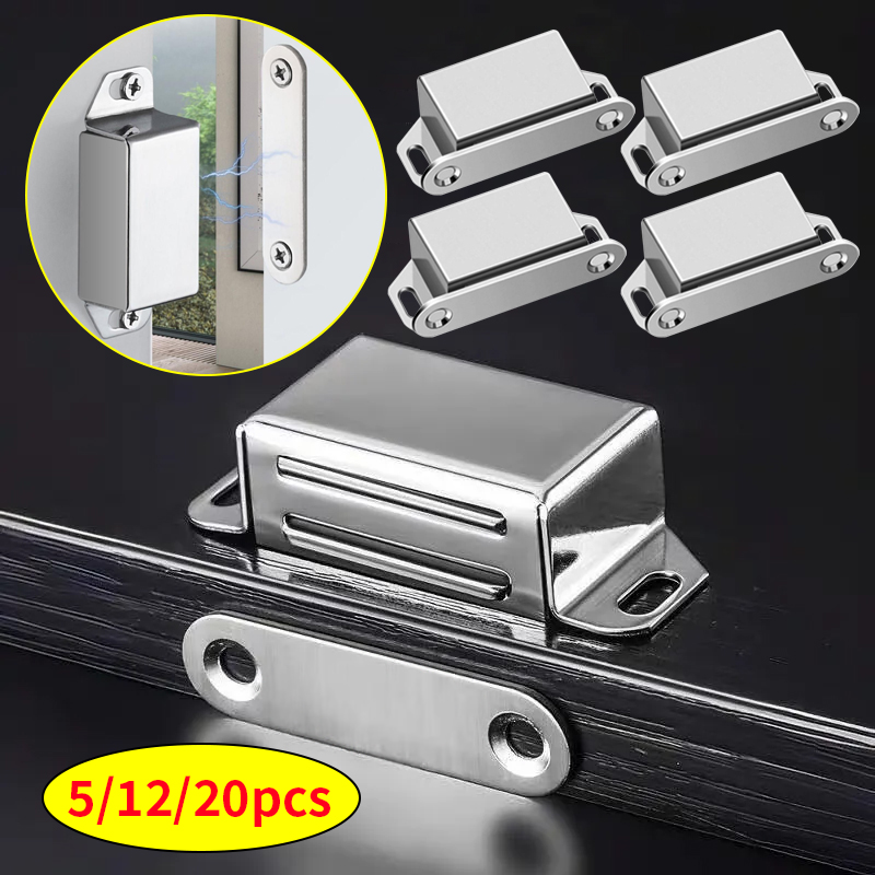 Used Furniture Hardware - 5/12/20 قطعة مزلاج باب مغناطيسي، بامتصاص