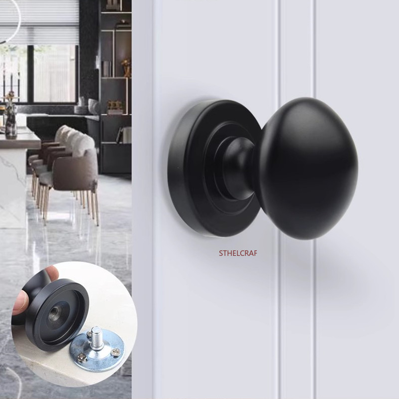 Furniture Hardware Nut - سبائك الزنك الحظيرة مقابض الأبواب غرفة