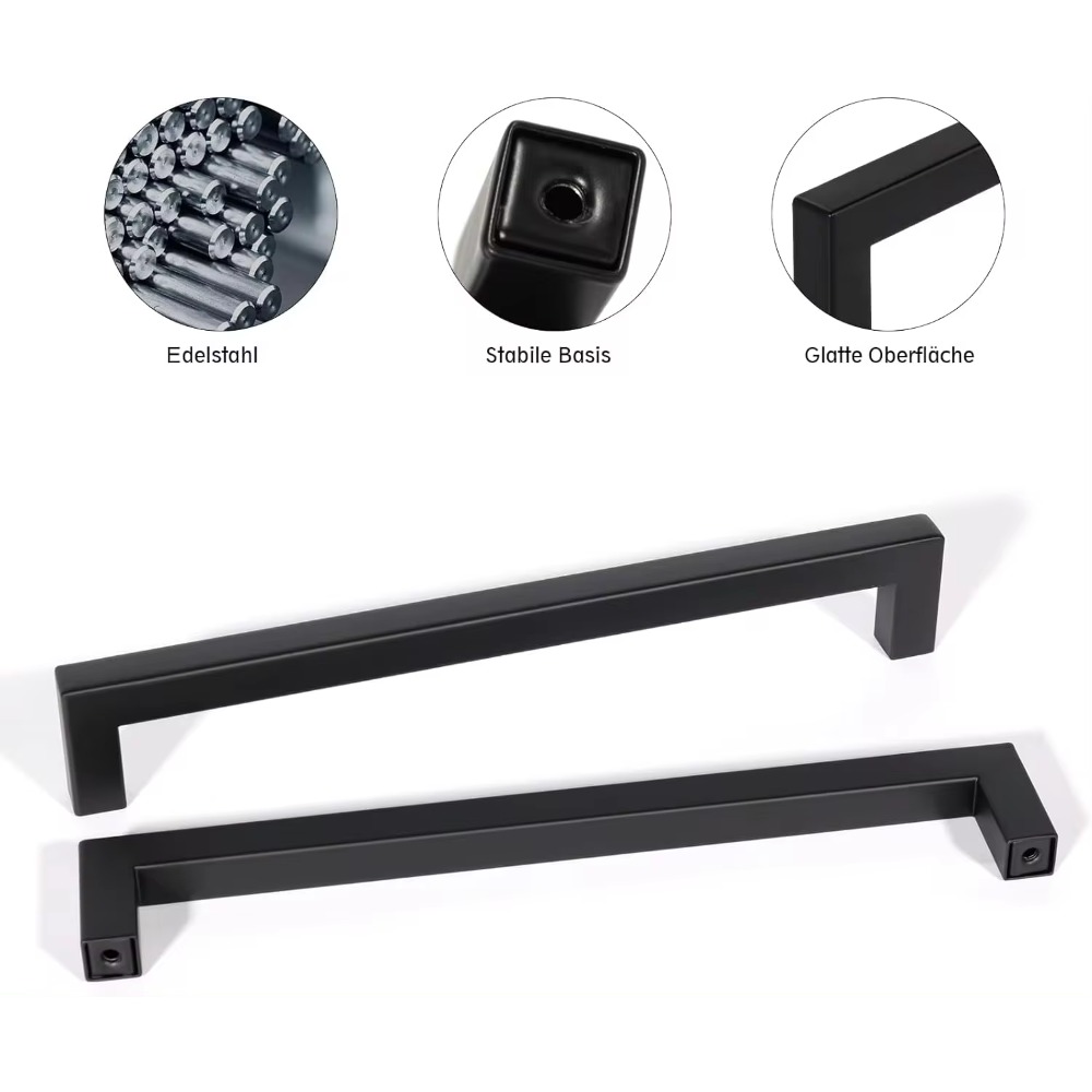 أسود مقبض باب من الفولاذ المقا - مراجعة Furniture Rotating Hardware وسعره