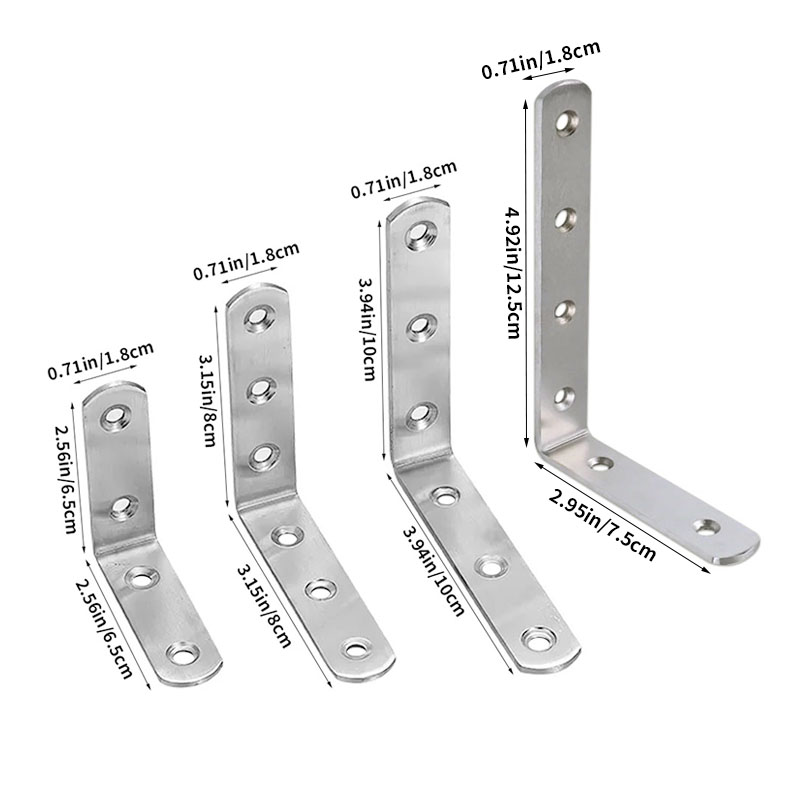 4 قطع من دعامات الزوايا المستق - مراجعة Used Furniture Hardware وسعره