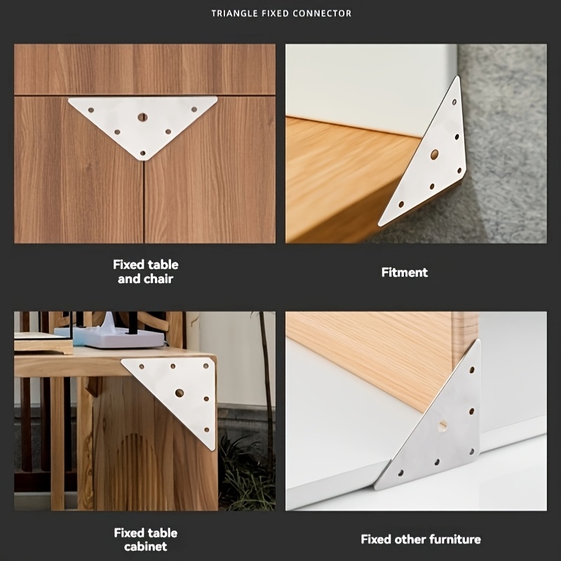 10 مجموعات من دعامات الزوايا ا - مراجعة Furniture Hardware Fasteners وسعره