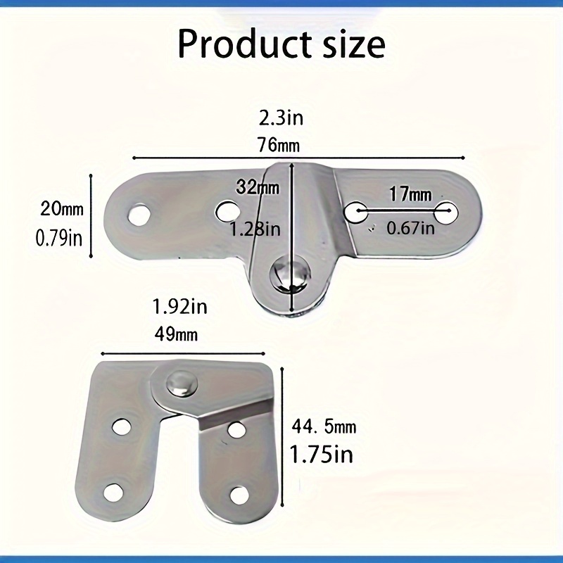 قطعتان من مفصلات السلم القابلة - مراجعة Furniture Rotating Hardware وسعره