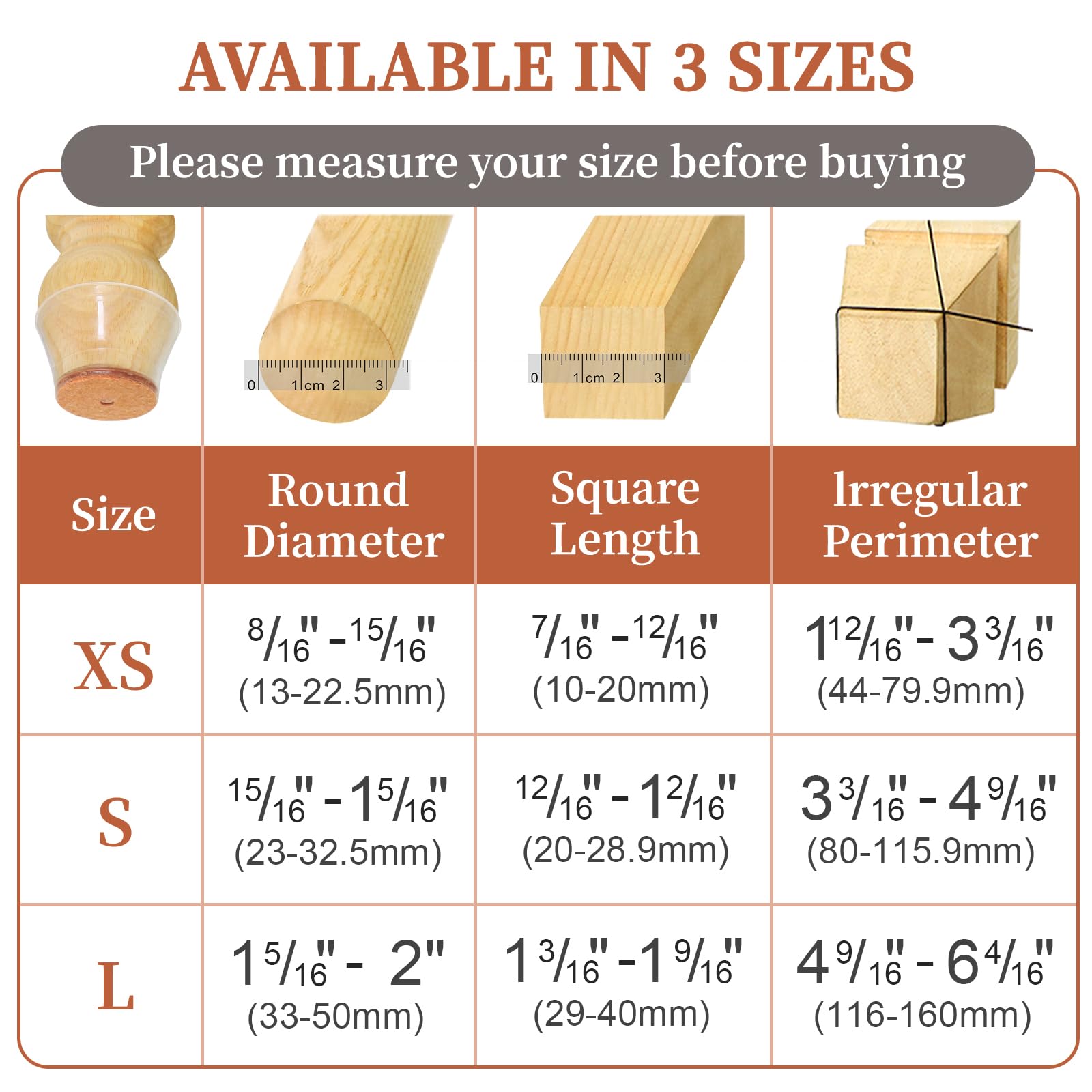 24-36 قطعة كرسي الساق قبعات سي - مراجعة Furniture Hardware Feet وسعره