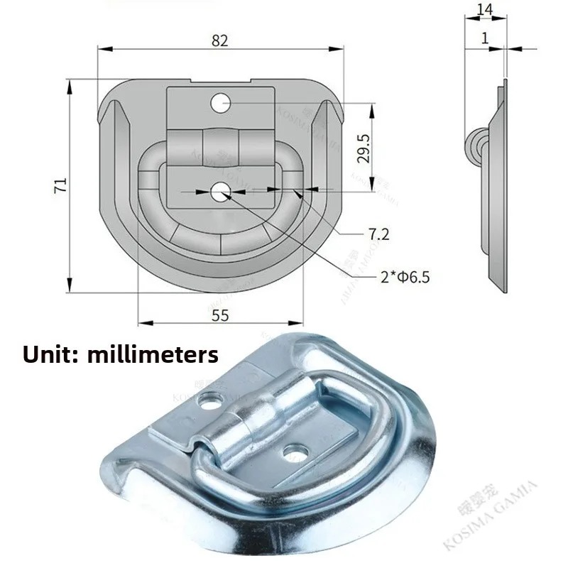 قفل أمان عالمي للدراجات الناري - مراجعة Universal Furniture Hardware وسعره