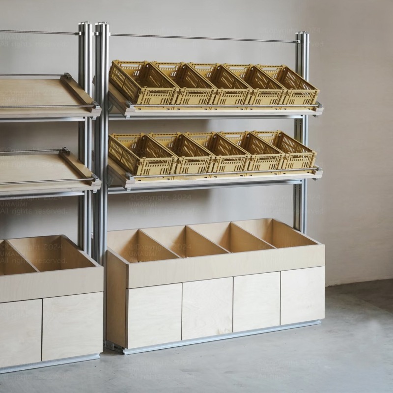 رف عرض عينات من الألومنيوم بتص - مراجعة Furniture And Hardware Shop وسعره