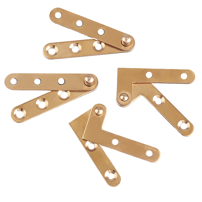 1 زوج مفصلات نحاسية مع مفصلات  - مراجعة Furniture Hardware Fasteners وسعره