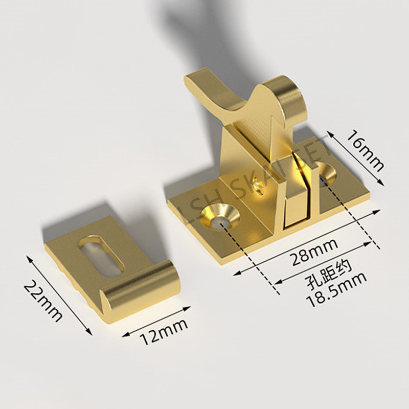 قطعتان من مشابك النحاس عالية ا - مراجعة Furniture Hardware Fasteners وسعره