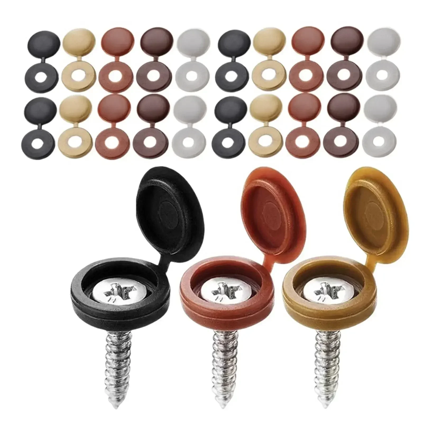 متمحور غطاء برغي بلاستيكي أضعا - مراجعة Furniture Hardware Nut وسعره