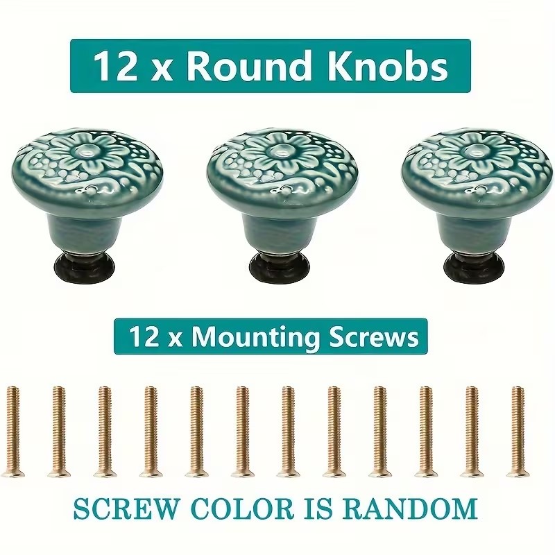 12 قطعة من مقابض الخزائن السير - مراجعة Furniture Hardware Nut وسعره