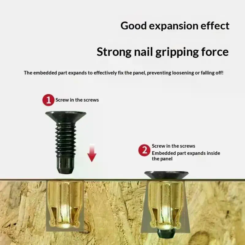 10 قطع من صواميل التثبيت للخزا - مراجعة Furniture Hardware Fasteners وسعره