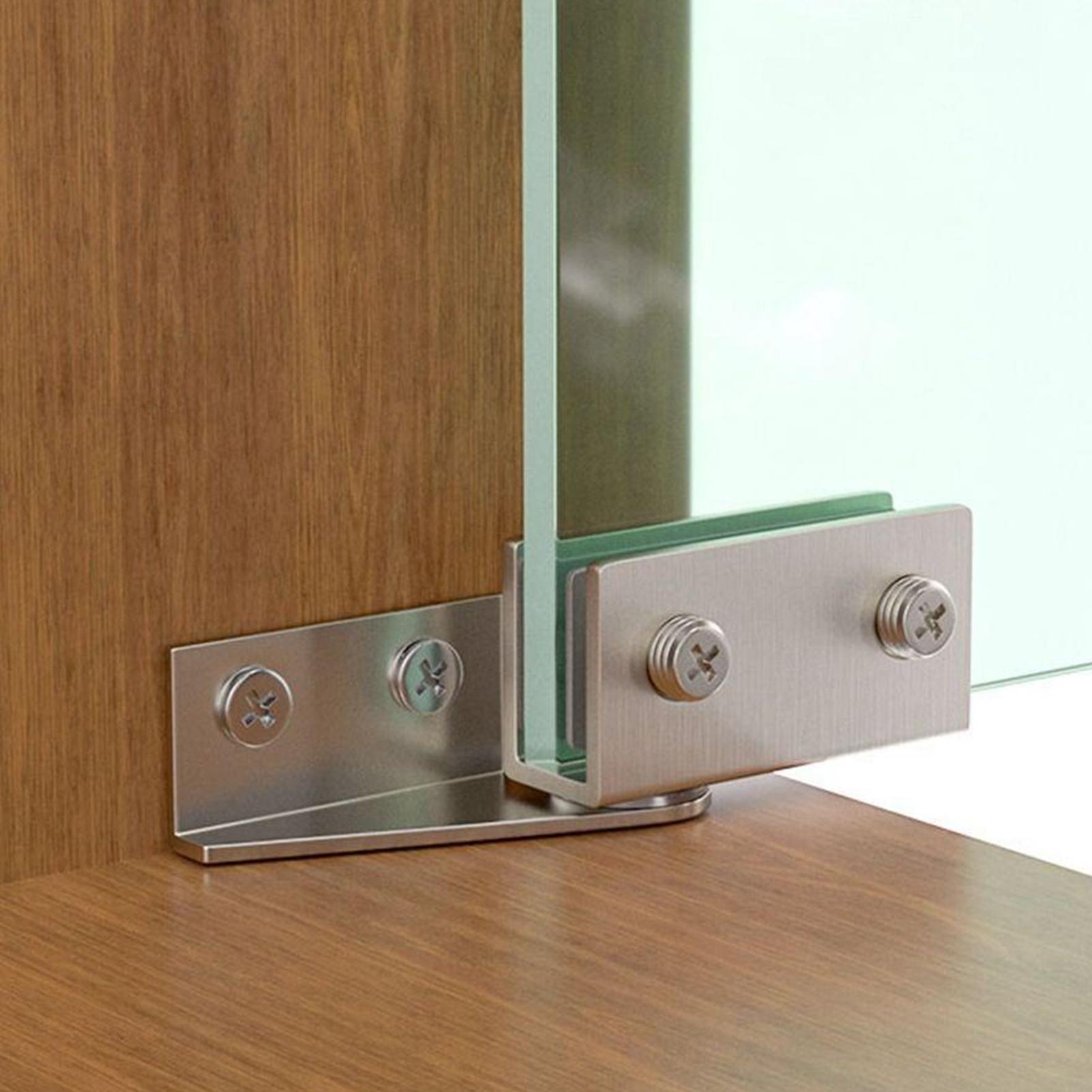 2 قطعة مفصلات الأبواب الزجاجية - مراجعة Furniture Rotating Hardware وسعره
