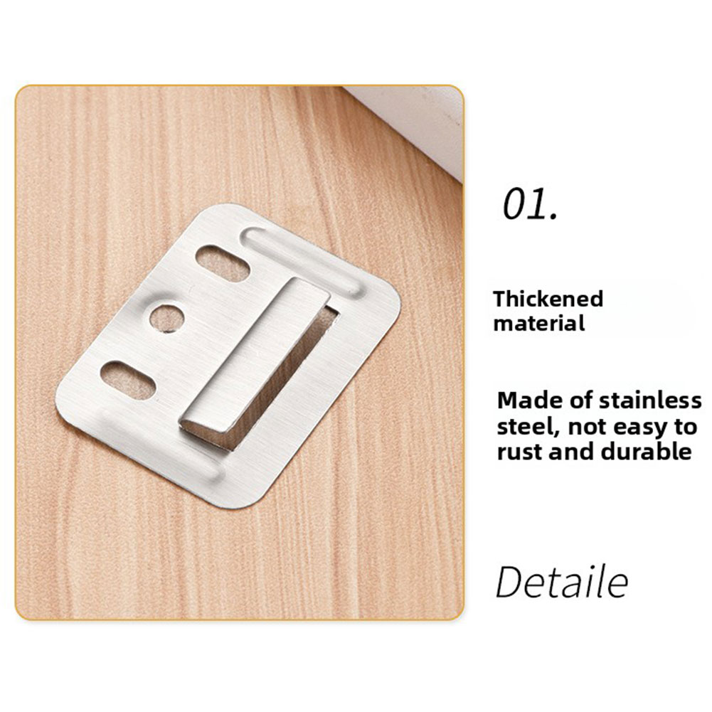 100 قطعة جدار فولاذي مقاوم للص - مراجعة Furniture Hardware Fasteners وسعره