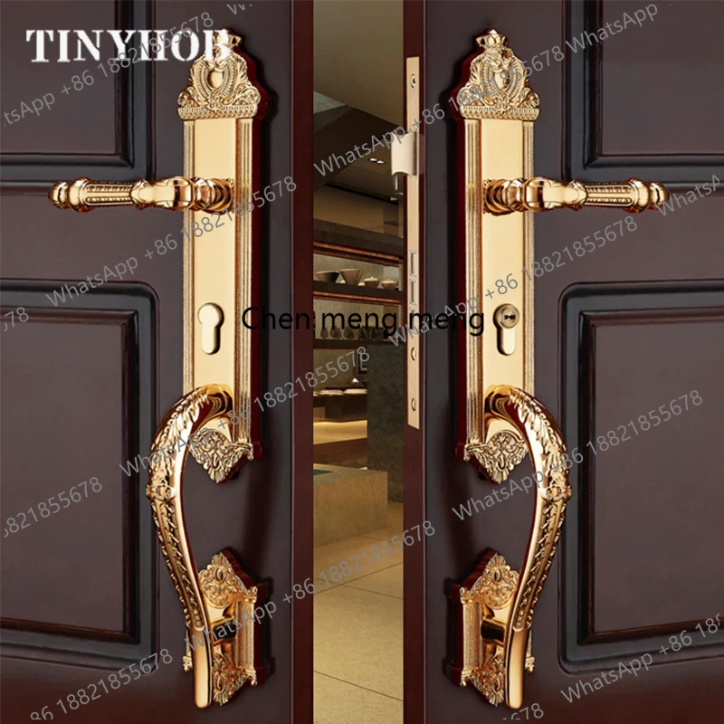 قفل باب فاخر على الطراز الأورو - مراجعة Furniture Hardware Accessories وسعره