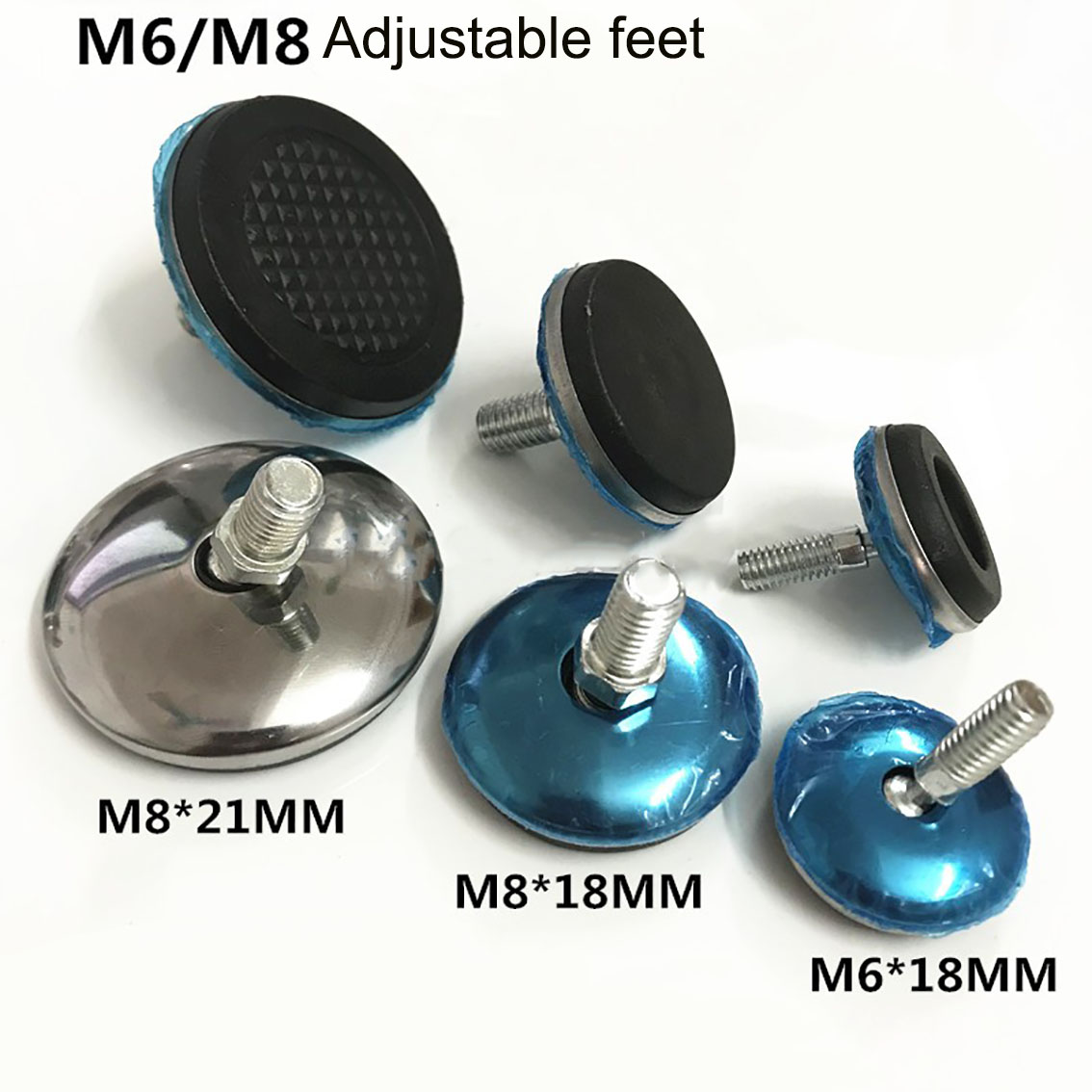 M6 M8 قابل للتعديل قدم وسادة ض - مراجعة Furniture Hardware Feet وسعره