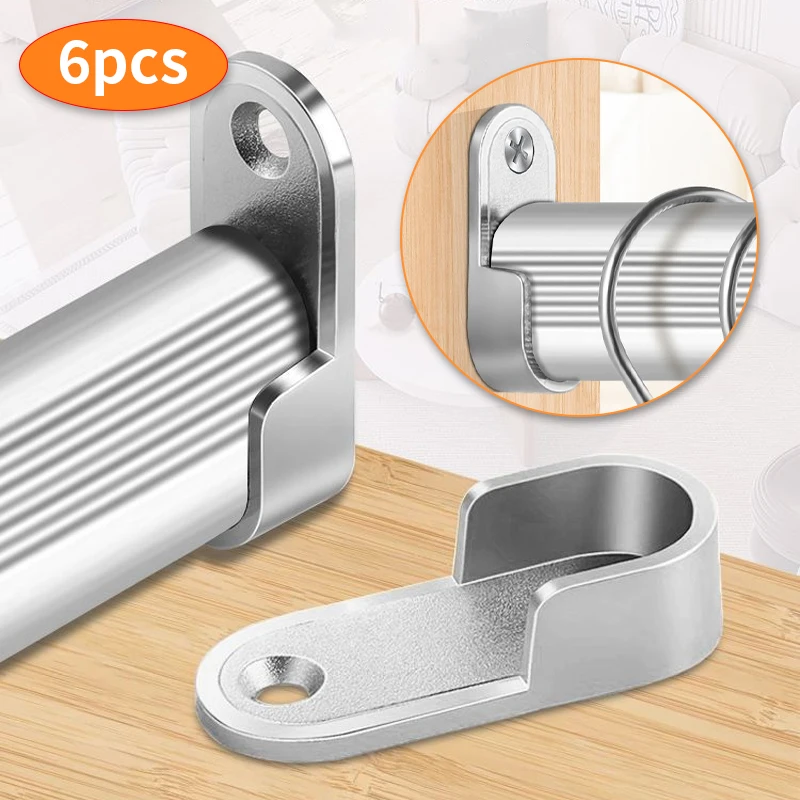 6 قطع من حوامل الملابس، ملحقات - مراجعة Used Furniture Hardware وسعره