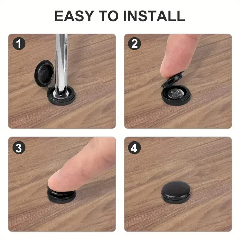 1000 قطعة متمحور غطاء برغي بلا - مراجعة Furniture Hardware Nut وسعره