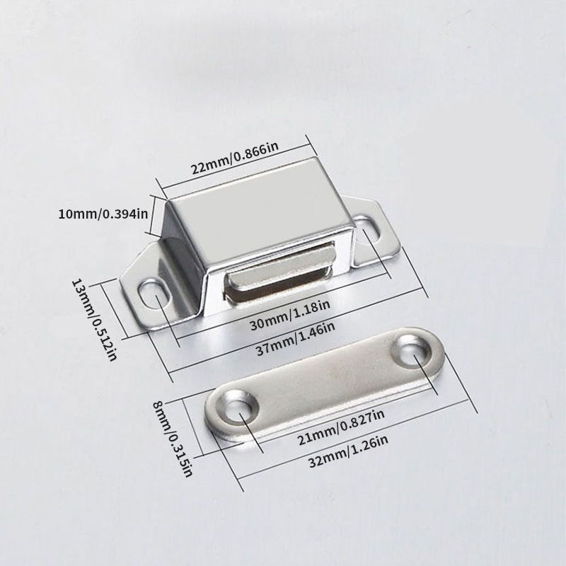 5/12/20 قطعة مزلاج باب مغناطيس - مراجعة Used Furniture Hardware وسعره